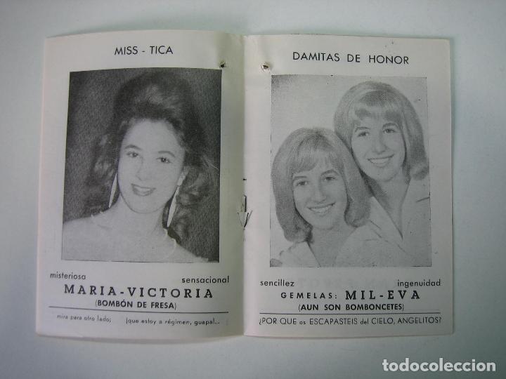 Carteles espect&aacute;culos: Antiguo programa de espect&aacute;culo o teatro. Misses variadas. Cinema Cabrera. Ecija 1964 - Foto 5