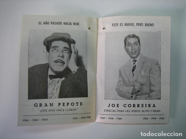 Carteles espect&aacute;culos: Antiguo programa de espect&aacute;culo o teatro. Misses variadas. Cinema Cabrera. Ecija 1964 - Foto 7