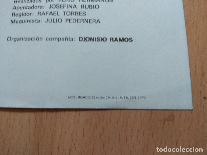 Carteles espect&aacute;culos: PROGRAMA DE TEATRO ISABEL LA CATOLICA --ADIOS SE&Ntilde;ORITA RUTH - Foto 3