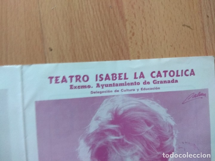 Carteles espect&aacute;culos: PROGRAMA DE TEATRO ISABEL LA CATOLICA --JUGANDO A VIVIR - Foto 2