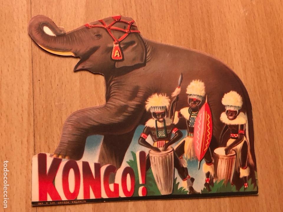 Carteles espect&aacute;culos: Programa troquelado circo americano kongo - Foto 1