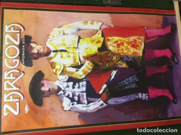 Carteles espect&aacute;culos: Cartel toros Zaragoza 2001 - Foto 2