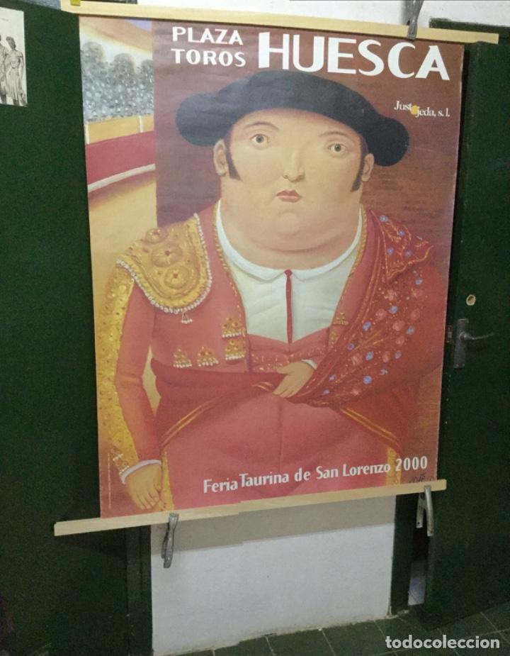 Carteles espect&aacute;culos: Cartel toros huesca 2000 - Foto 1