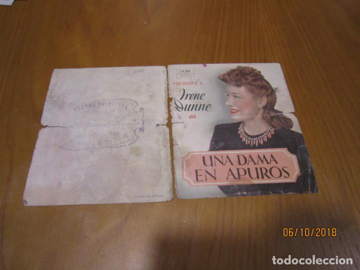 Carteles espect&aacute;culos: Antiguo programa de cine - Foto 3
