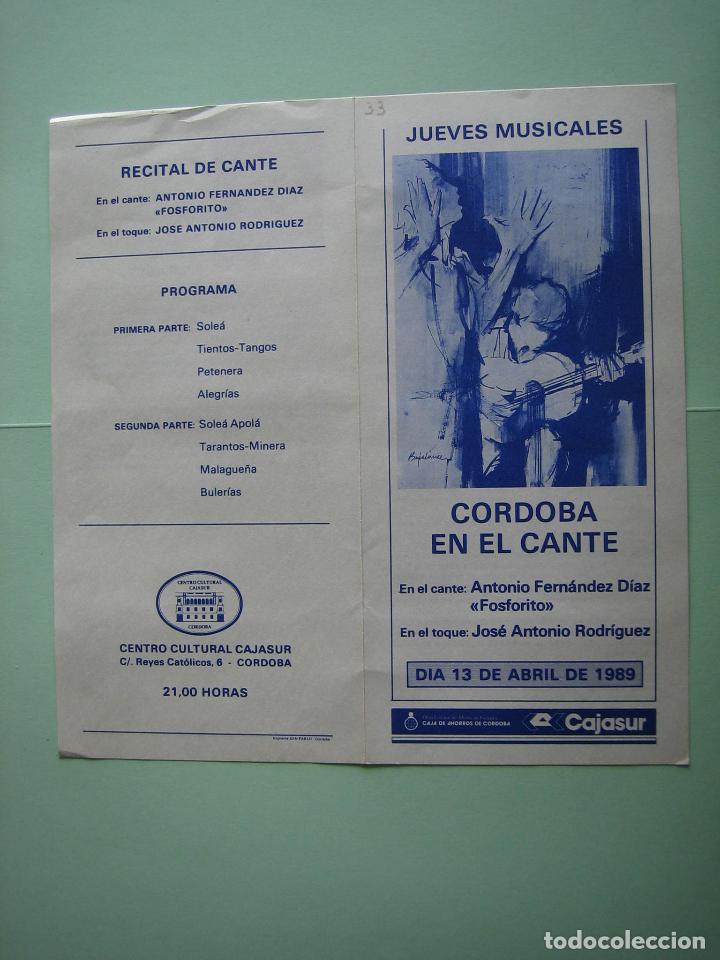 Carteles espect&aacute;culos: Antiguo programa de espect&aacute;culos y Variedades. Flamenco. - Foto 1