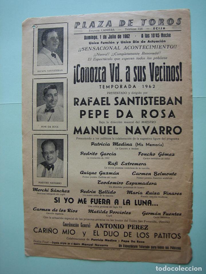 Carteles espect&aacute;culos: Antiguo programa de espect&aacute;culos y Variedades. Flamenco. - Foto 1