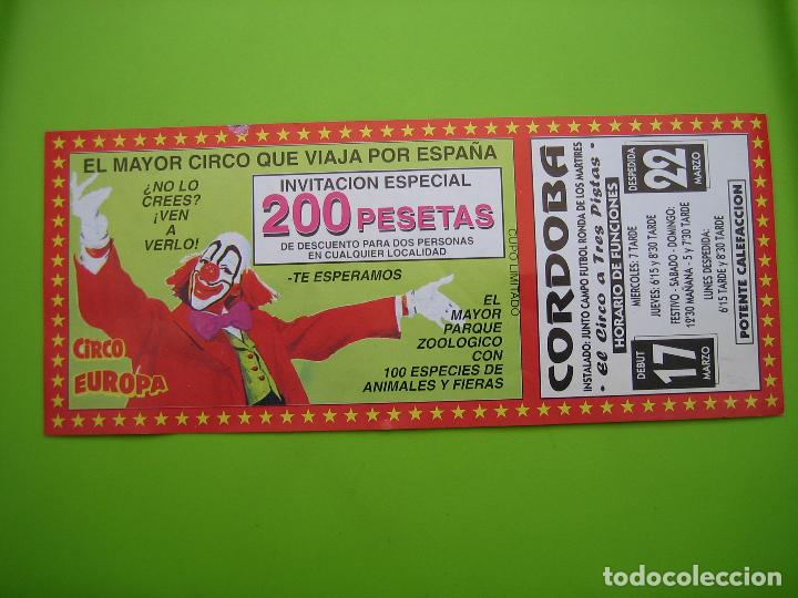 Carteles espect&aacute;culos: Antiguo programa de circo. - Foto 1
