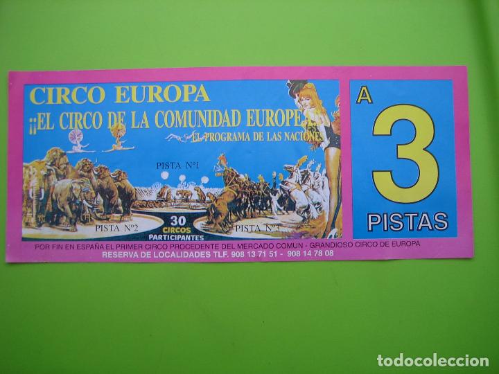 Carteles espect&aacute;culos: Antiguo programa de circo. - Foto 1