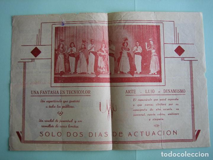 Carteles espect&aacute;culos: Antiguo programa de variedades y flamenco. - Foto 2