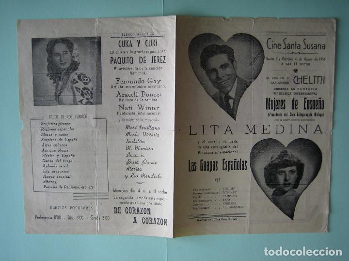 Carteles espect&aacute;culos: Antiguo programa de variedades y flamenco. - Foto 3