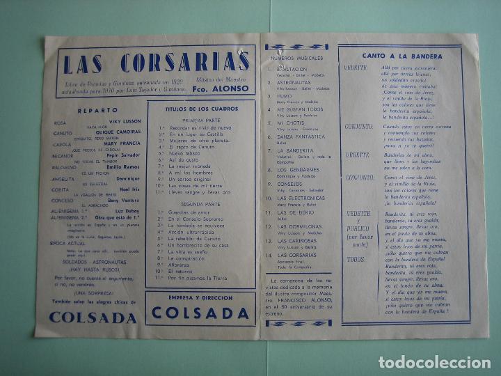 Carteles espect&aacute;culos: Antiguo cartel o programa de espect&aacute;culo variedades o teatro - Foto 2