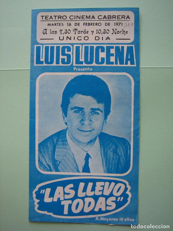 Carteles espect&aacute;culos: Antiguo cartel o programa de espect&aacute;culo variedades o teatro - Foto 1