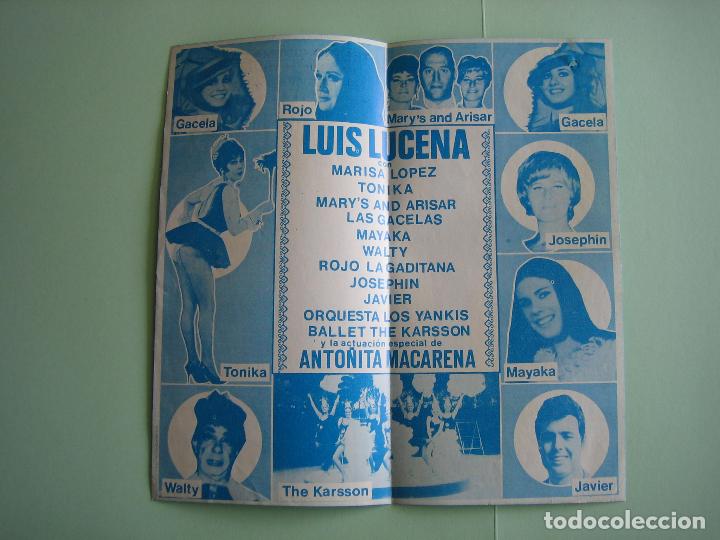 Carteles espect&aacute;culos: Antiguo cartel o programa de espect&aacute;culo variedades o teatro - Foto 2