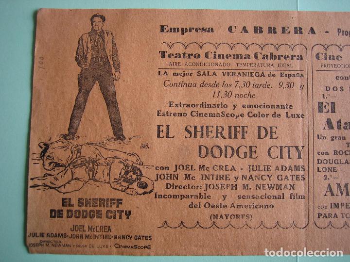Carteles espect&aacute;culos: Antiguo cartel o programa de Cine - Foto 2