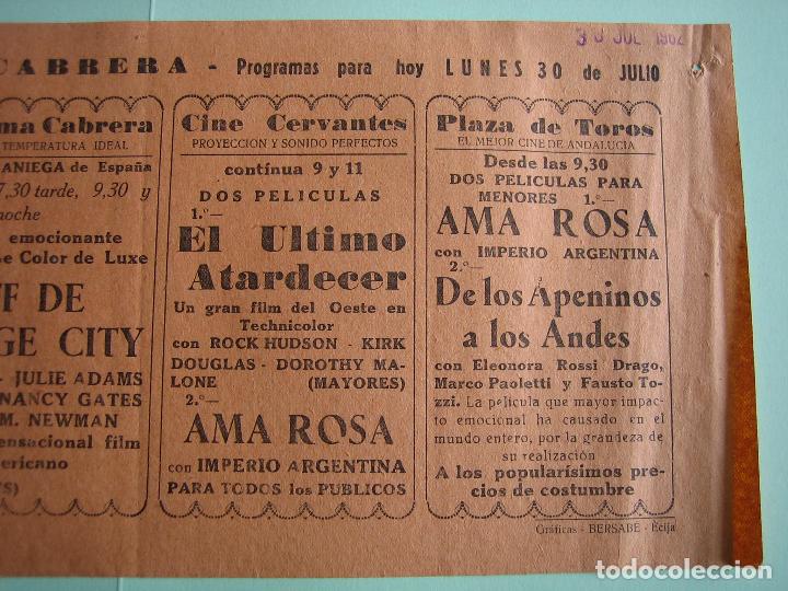Carteles espect&aacute;culos: Antiguo cartel o programa de Cine - Foto 3