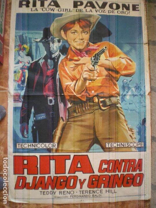 Carteles espect&aacute;culos: ANTIGUO CARTEL RITA PAVONE - Foto 1