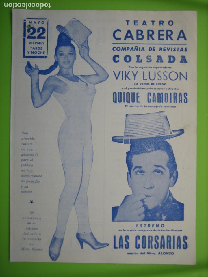 Carteles espect&aacute;culos: Antiguo programa de espect&aacute;culos. - Foto 1