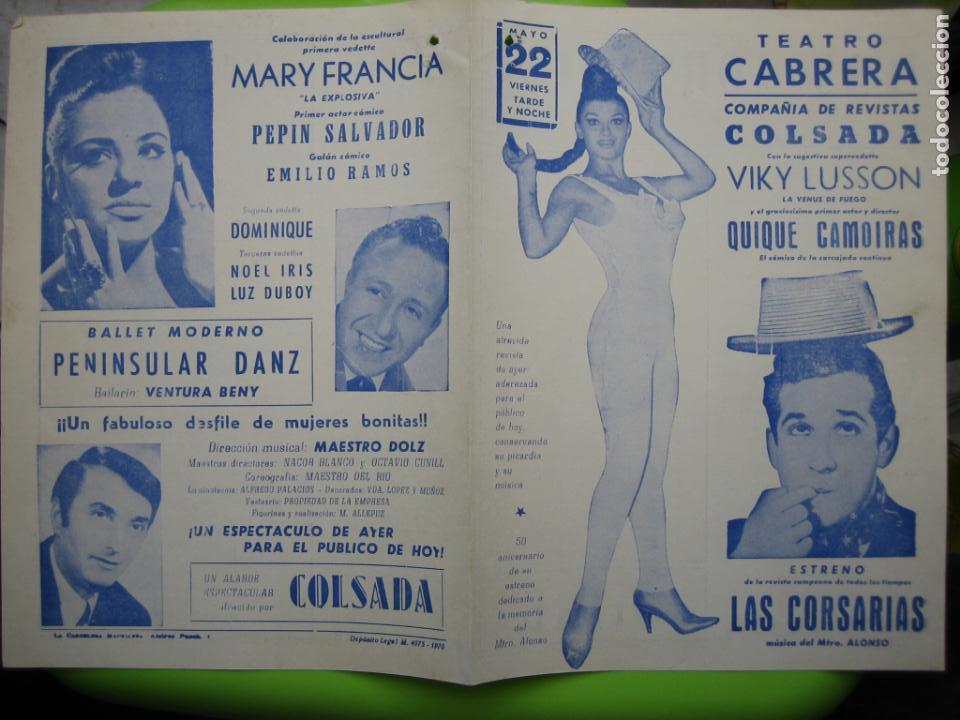 Carteles espect&aacute;culos: Antiguo programa de espect&aacute;culos. - Foto 3