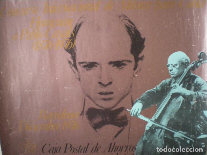 Carteles espect&aacute;culos: HOMENAJE A PABLO CASALS 1976 - Foto 1