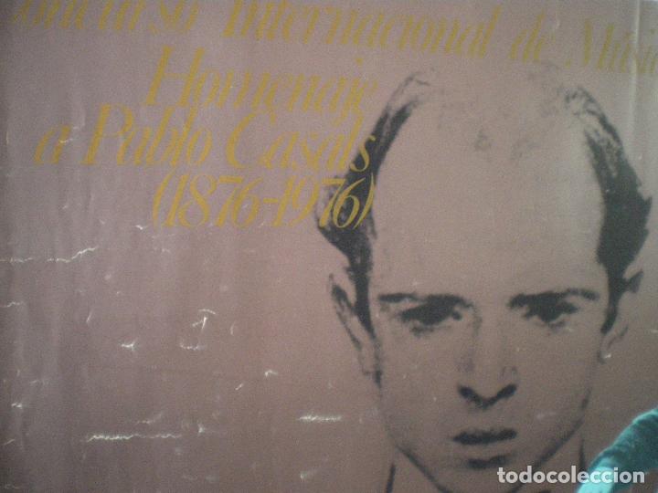 Carteles espect&aacute;culos: HOMENAJE A PABLO CASALS 1976 - Foto 4