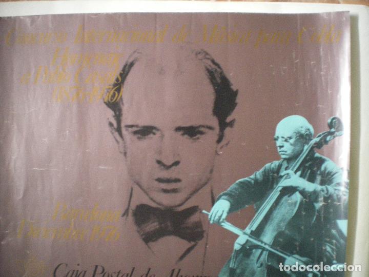 Carteles espect&aacute;culos: HOMENAJE A PABLO CASALS 1976 - Foto 5