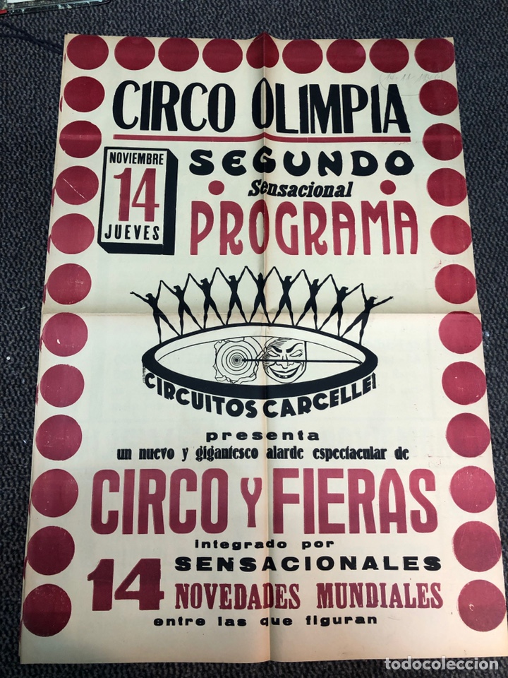 Carteles espect&aacute;culos: Circo olimpia - Foto 1