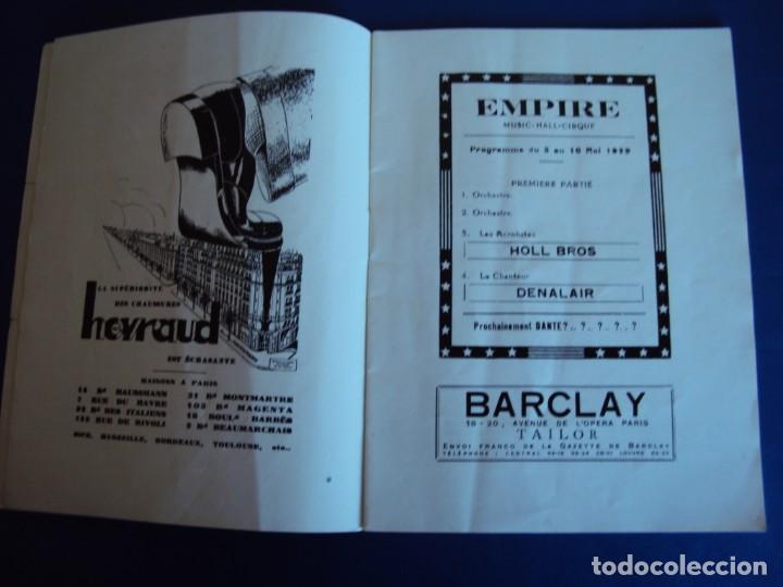 Carteles espect&aacute;culos: (RE-190305)PROGRAMA MUSIC HALL CIRQUE 1929-1930 - Foto 6