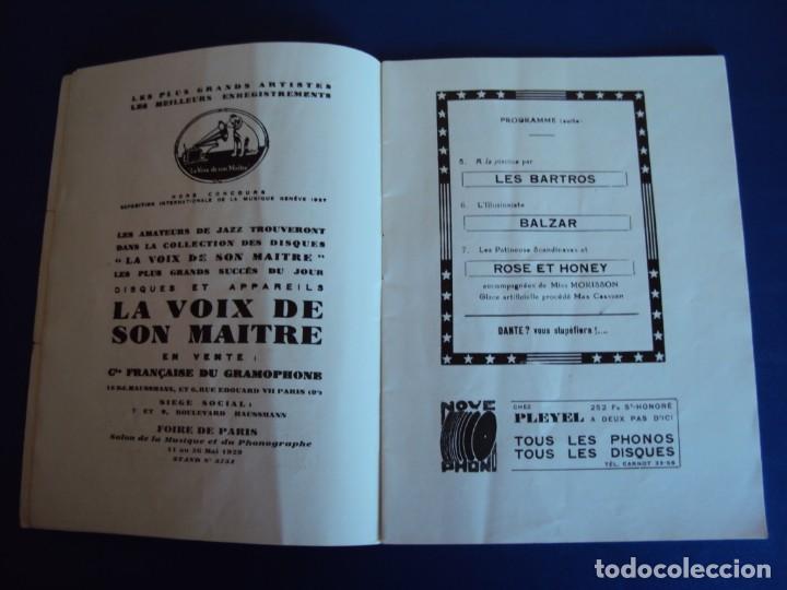 Carteles espect&aacute;culos: (RE-190305)PROGRAMA MUSIC HALL CIRQUE 1929-1930 - Foto 7
