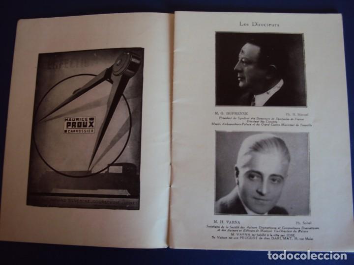 Carteles espect&aacute;culos: (RE-190307) PROGRAMA MUSIC HALL CIRQUE 1929-1930 - Foto 3