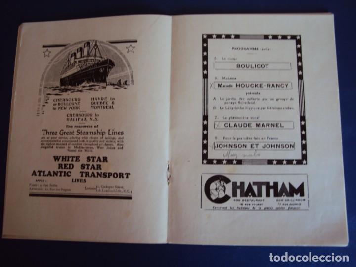 Carteles espect&aacute;culos: (RE-190307) PROGRAMA MUSIC HALL CIRQUE 1929-1930 - Foto 7