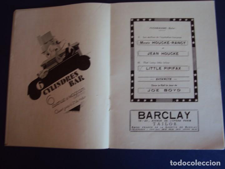 Carteles espect&aacute;culos: (RE-190307) PROGRAMA MUSIC HALL CIRQUE 1929-1930 - Foto 8