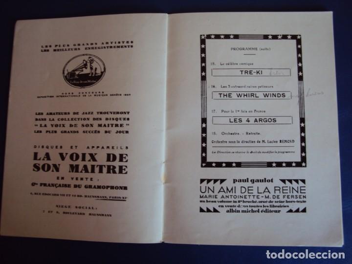 Carteles espect&aacute;culos: (RE-190307) PROGRAMA MUSIC HALL CIRQUE 1929-1930 - Foto 10