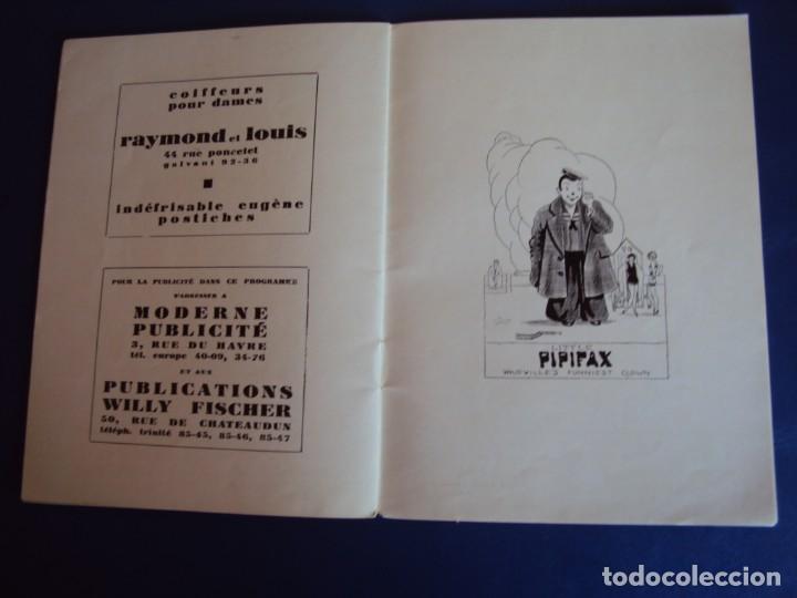 Carteles espect&aacute;culos: (RE-190307) PROGRAMA MUSIC HALL CIRQUE 1929-1930 - Foto 11