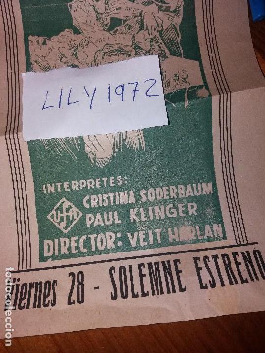 Carteles espect&aacute;culos: PROGRAMA CINE CAPITOL LA CIUDAD SO&Ntilde;ADA &Uacute;NICO - Foto 2