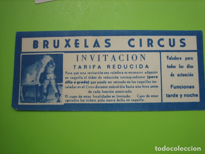 Carteles espect&aacute;culos: Antigua entrada de circo - Foto 1