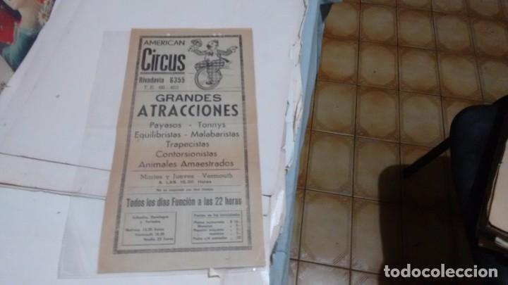 Carteles espect&aacute;culos: AMERICAN CIRCUS - Foto 1