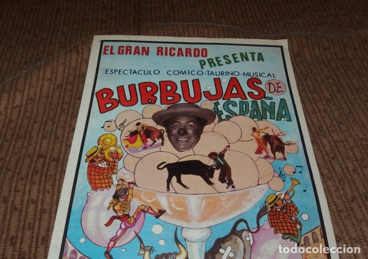 Carteles espect&aacute;culos: BURBUJAS DE ESPA&Ntilde;A,A&Ntilde;O 1984 - Foto 1