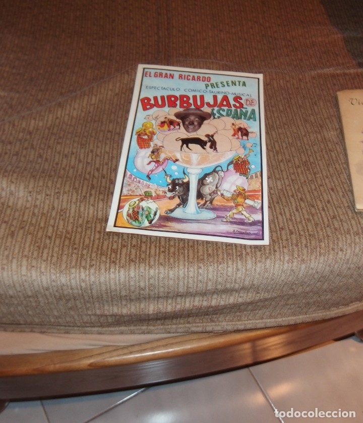 Carteles espect&aacute;culos: BURBUJAS DE ESPA&Ntilde;A,A&Ntilde;O 1984 - Foto 2
