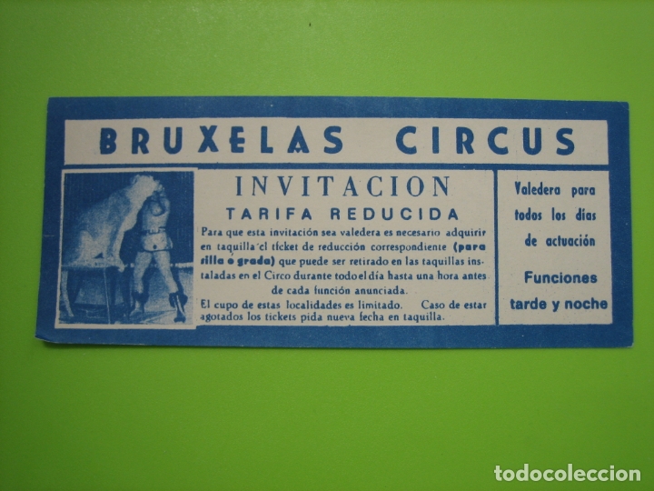 Carteles espect&aacute;culos: Antigua entrada de circo - Foto 1