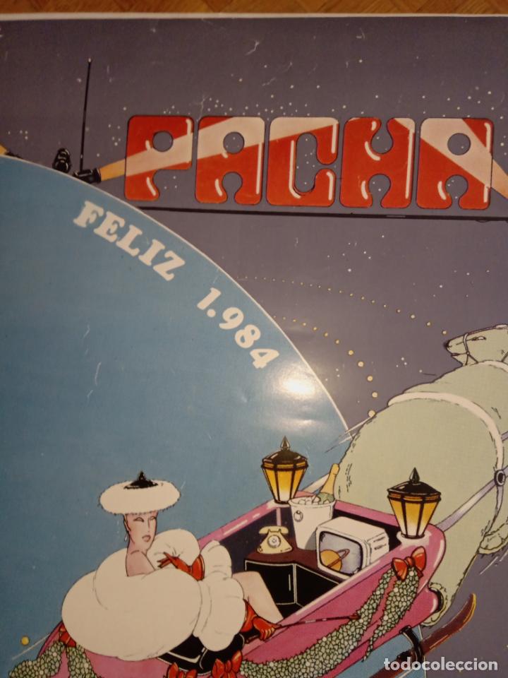 Carteles espect&aacute;culos: CARTEL DISCOTECA PACHA 1984 - Foto 4