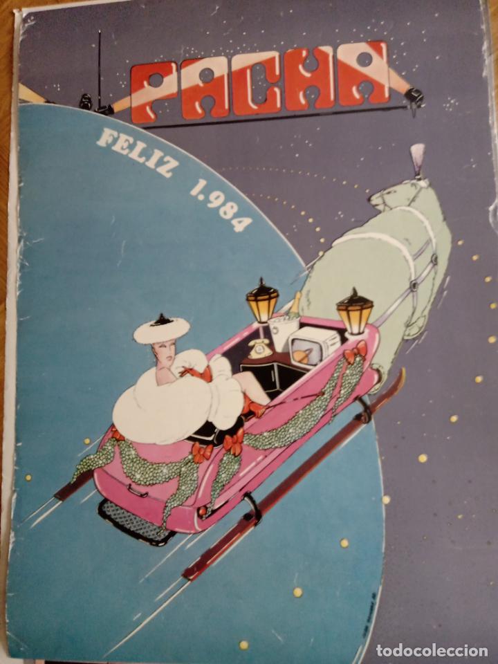 Carteles espect&aacute;culos: CARTEL DISCOTECA PACHA 1984 - Foto 1