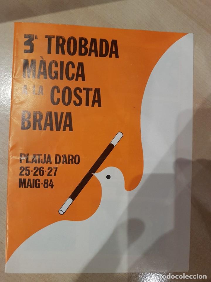 Carteles espect&aacute;culos: Programa 3a Trobada M&agrave;gica de la Costa Brava . 1.984 - Foto 1