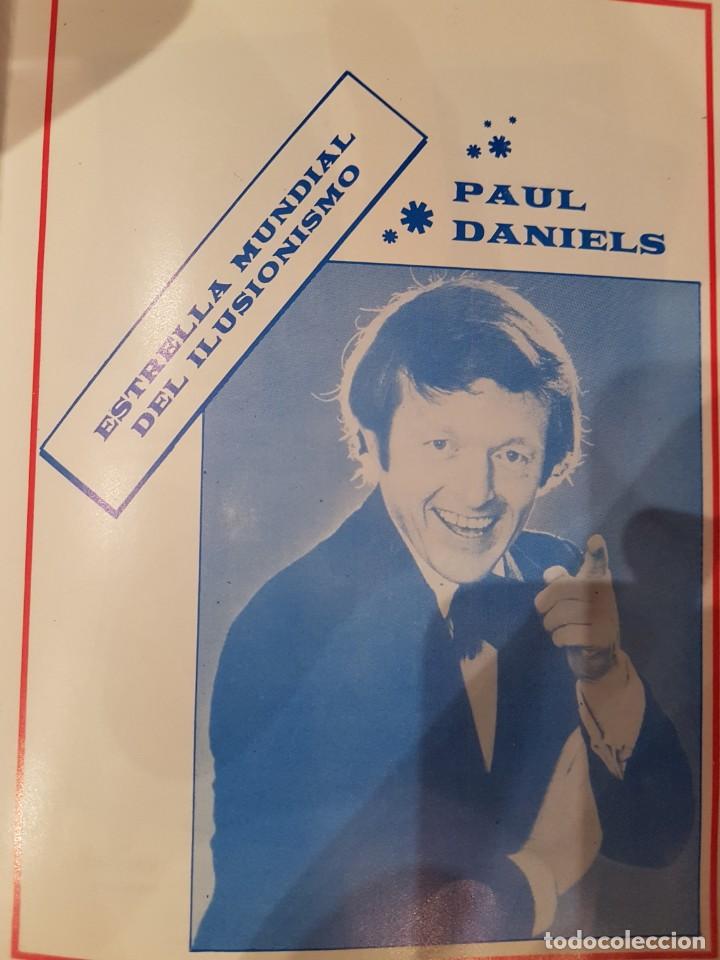 Carteles espect&aacute;culos: MAGIA PROGRAMA 5a TROBADA M&Agrave;GICA PLATJA DARO 1986 - Foto 2