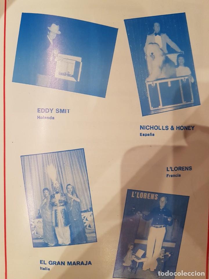 Carteles espect&aacute;culos: MAGIA PROGRAMA 5a TROBADA M&Agrave;GICA PLATJA DARO 1986 - Foto 7