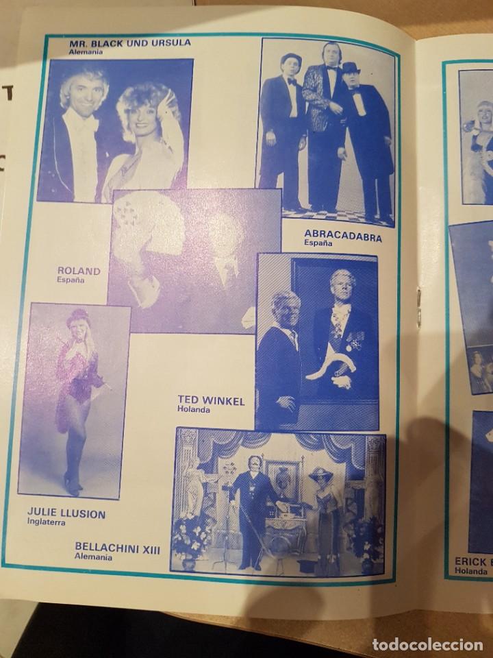 Carteles espect&aacute;culos: MAGIA IV TROBADA M&Agrave;GICA DE PLATJA DARO 1985 PROGRAMA - Foto 3