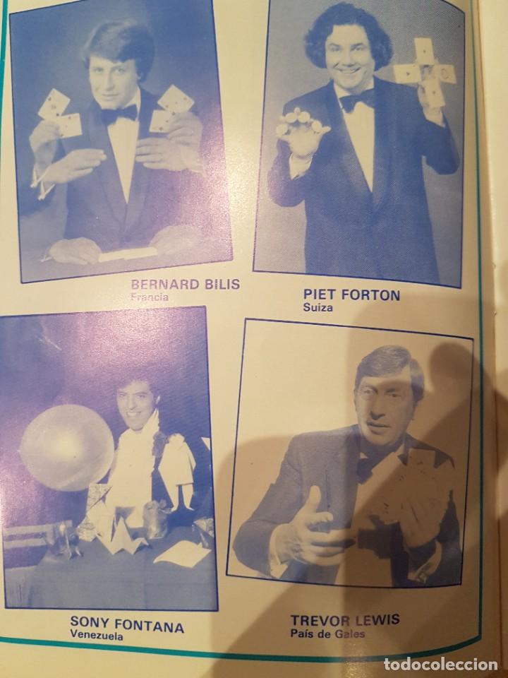 Carteles espect&aacute;culos: MAGIA IV TROBADA M&Agrave;GICA DE PLATJA DARO 1985 PROGRAMA - Foto 6