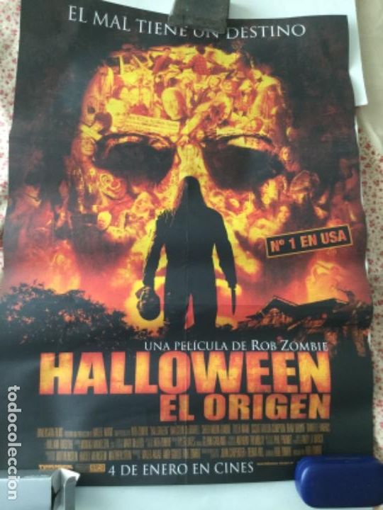 Carteles espect&aacute;culos: Halloween, el origen-57x42 cm. - Foto 1
