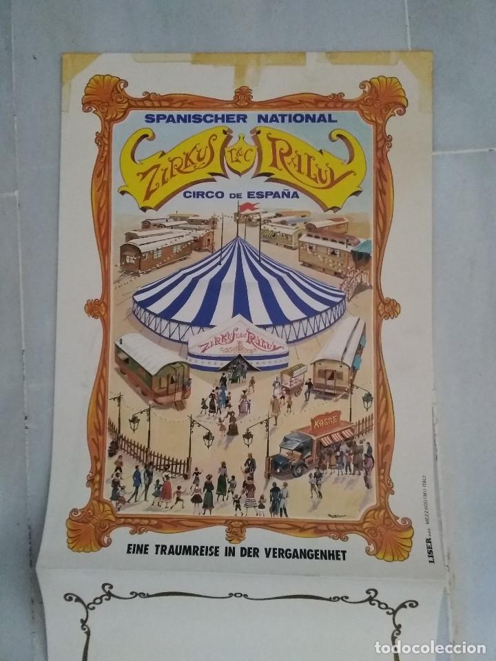 Carteles espect&aacute;culos: Cartel Circo Raluy - Foto 1