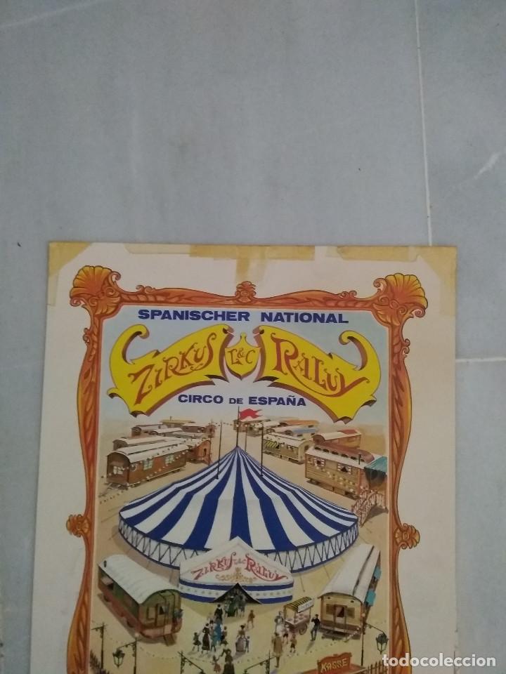 Carteles espect&aacute;culos: Cartel Circo Raluy - Foto 3