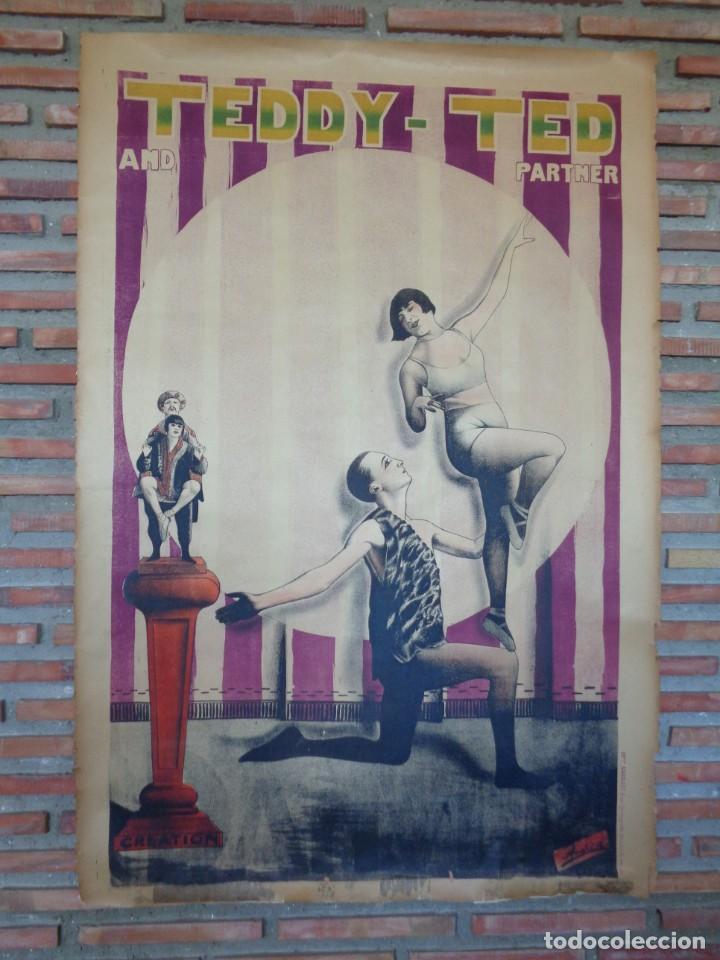Carteles espect&aacute;culos: CARTEL CIRCO.TEDDY -TED AND PARTENERS.REF107 - Foto 1